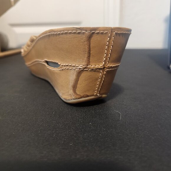 Cole Haan G Series Women’s Tan Leather Buckle Sandals Shoes Size 9B - Picture 7 of 7